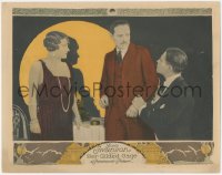 5t0655 HER GILDED CAGE LC 1922 Gloria Swanson glares at David Powell & Harrison Ford, very rare!
