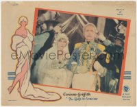 5t0665 LADY IN ERMINE LC 1927 Corinne Griffith in wedding gown was Queen of all hearts, ultra rare!