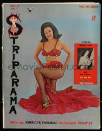 5t0405 STRIPARAMA vol 2 no 1 magazine 1962 Eric Stanton Stormy the Stripper comic strip art, rare!