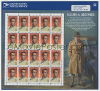 5t1339 HUMPHREY BOGART Legends of Hollywood stamp sheet 1997 contains 20 unused postage stamps!