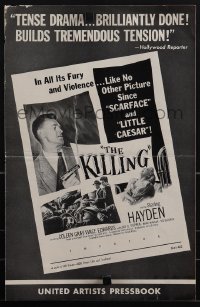 5t0566 KILLING pressbook 1956 Sterling Hayden, sexy Marie Windsor, directed by Stanley Kubrick