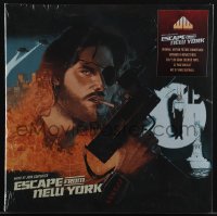 5t0011 ESCAPE FROM NEW YORK 33 1/3 RPM soundtrack record 2020 Marc Aspinall art, double album!