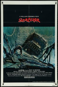 5t1189 SORCERER 1sh 1977 William Friedkin, Roy Schieder, remake of Clouzot's Wages of Fear!