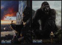 5t0031 KING KONG 3 2-sided mini posters 2005 Peter Jackson directed, Naomi Watts, giant ape!