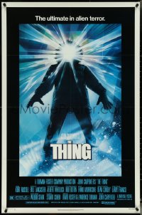 5t1230 THING 1sh 1982 John Carpenter classic sci-fi horror, Struzan, regular credit design!