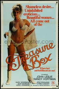 5t1244 TREASURE BOX 1sh 1979 it has shameless desire, uninhibited eroticism & beautiful women!