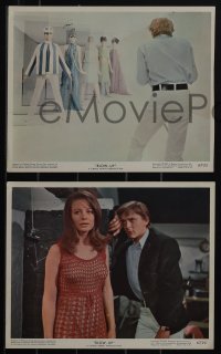 5t1426 BLOW-UP 4 color 8x10 stills 1967 great images of David Hemmings + Miles, Veruschka!