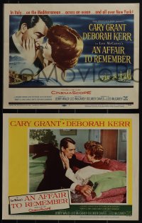 5t0713 AFFAIR TO REMEMBER 8 LCs 1957 Cary Grant & Deborah Kerr, Leo McCarey classic!