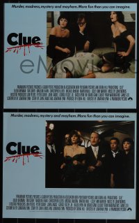 5t0724 CLUE 8 LCs 1985 images of Tim Curry, Christopher Lloyd, Lesley Ann Warren, Eileen Brennan!