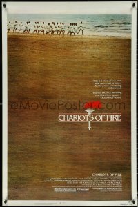 5w0689 CHARIOTS OF FIRE 1sh 1981 Hugh Hudson Best Picture English Olympic running classic!