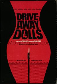 5w0712 DRIVE-AWAY DOLLS teaser DS 1sh 2024 Ethan Coen, two ladies going south, clever and sexy art!