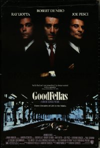 5w0773 GOODFELLAS 1sh 1990 Robert De Niro, Joe Pesci, Ray Liotta, Martin Scorsese classic!