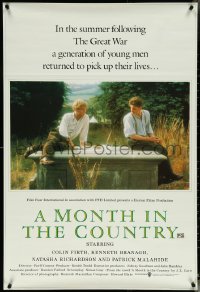 5w0899 MONTH IN THE COUNTRY int'l 1sh 1987 Colin Firth, Kenneth Branagh, Natasha Richardson!