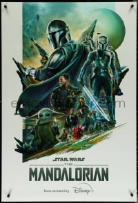 5w0088 MANDALORIAN DS tv poster 2023 sci-fi art of the bounty hunter with top cast, 'Baby Yoda'!