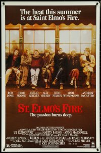 5w1011 ST. ELMO'S FIRE 1sh 1985 Rob Lowe, Demi Moore, Emilio Estevez, Ally Sheedy, Judd Nelson!