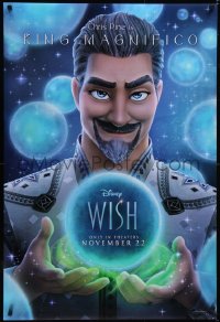 5w1072 WISH advance DS 1sh 2023 Walt Disney, great image of CGI Chris Pine as King Magnifico!