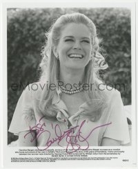 5y0056 CANDICE BERGEN signed 8x10 still 1981 great laughing close up from Rich and Famous!