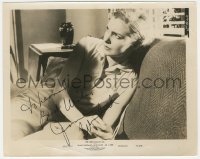 5y0072 JOANNE WOODWARD signed 8x10 still 1957 close up on couch from The Three Faces of Eve!