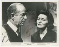 5y0089 PATRICIA NEAL signed 8x10.25 still 1968 c/u with Jack Albertson in The Subject Was Roses!