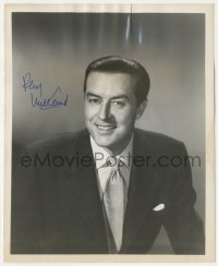 5y0093 RAY MILLAND signed TV 8x10 still 1960 from the Battle For a Soul episode of Producer's Choice!