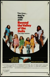 5y1046 BEYOND THE VALLEY OF THE DOLLS int'l 1sh 1970 Russ Meyer's girls who are old at twenty, Ebert
