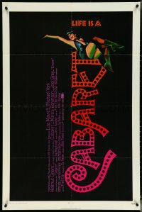 5y1063 CABARET 1sh 1972 Liza Minnelli in Nazi Germany, directed by Bob Fosse, Joseph Caroff art!