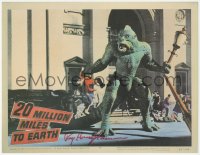 5y0002 20 MILLION MILES TO EARTH signed Fantasy #9 LC 1990 by Ray Harryhausen, best FX monster scene!