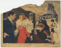 5y0753 42nd STREET LC 1933 Ginger Rogers confronts Warner Baxter with her lapdog behind her!