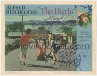 5y0006 BIRDS signed LC #4 1963 by BOTH Tippi Hedren AND Veronica Cartwright, Hitchcock classic!