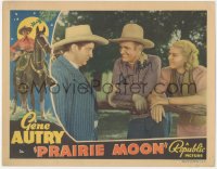 5y0015 PRAIRIE MOON signed LC 1938 by Gene Autry, who's with Smiley Burnette & Shirley Deane!