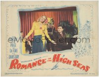 5y0899 ROMANCE ON THE HIGH SEAS LC #2 1948 Doris Day singing in her 1st movie role by Oscar Levant!