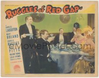 5y0904 RUGGLES OF RED GAP LC 1935 Charles Laughton, Boland, Ruggles & others eating, McCarey, rare!