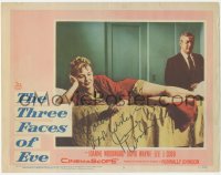 5y0022 THREE FACES OF EVE signed LC #5 1957 by Joanne Woodward, who has multiple personalities!