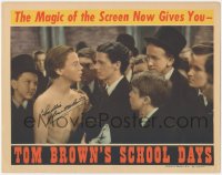 5y0023 TOM BROWN'S SCHOOL DAYS signed LC 1940 by Freddie Bartholomew, who's with James Lydon!