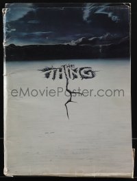 5y0136 THING presskit 1982 John Carpenter, cool sci-fi art, the ultimate in alien terror, rare!