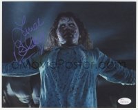 5y0121 LINDA BLAIR signed color 8x10 photo 2000s the Exorcist star in her most famous role!
