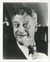 5y0126 RODNEY DANGERFIELD signed 8x10 REPRO photo 1980s great close up of the zany comedian on plane!