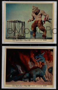 5y1777 7th VOYAGE OF SINBAD 12 color 8x10 stills 1958 Harryhausen fantasy classic, f/x scenes!