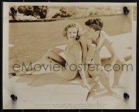 5y1853 CAMPUS CONFESSIONS 2 8x10 key book stills 1938 Betty Grable, Eleanor Whitney & Hank Luisetti!