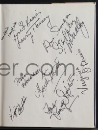 5y0025 AMERICAN PICTURE PALACES signed hardcover book 1981 by Tierney, Romero, Savage & 23 others!