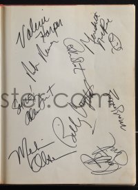 5y0038 TV GUIDE THE FIRST 25 YEARS signed hardcover book 1978 by Billy Crystal & FIFTEEN others!
