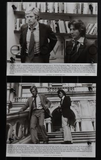 5y0487 ALL THE PRESIDENT'S MEN West Coast Premiere presskit w/ 7 stills 1976 Hoffman & Redford, rare!