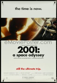 5z0274 2001: A SPACE ODYSSEY DS 1sh R2000 Stanley Kubrick, star child & art of space wheel!