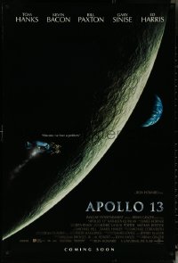 5z0291 APOLLO 13 int'l advance DS 1sh 1995 directed by Ron Howard, Houston we have a problem!