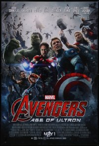 5z0298 AVENGERS: AGE OF ULTRON advance DS 1sh 2015 Marvel Comics, Scarlett Johansson, Assemble!