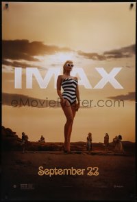 5z0305 BARBIE IMAX teaser DS 1sh 2023 wild image of sexy giant Margot Robbie in title role!