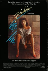 5z0396 FLASHDANCE 1sh 1983 sexy dancer Jennifer Beals, take your passion and make it happen!