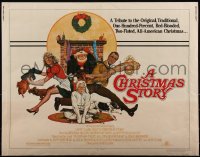 5z0834 CHRISTMAS STORY 1/2sh 1983 best classic Christmas movie, art by Robert Tanenbaum!