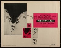 5z0862 THOMAS CROWN AFFAIR 1/2sh 1968 best kiss close up of Steve McQueen & sexy Faye Dunaway!