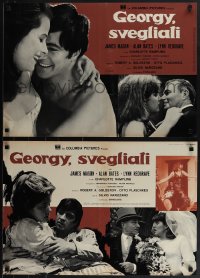 5z0873 GEORGY GIRL 10 Italian 18x26 pbustas 1967 Redgrave, James Mason, Charlotte Rampling!